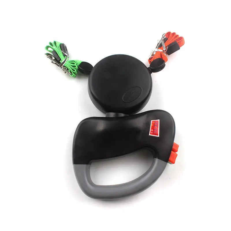 Double-headed Retractable Pet Leash