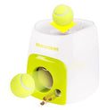 Automatic treat and ball dispenser